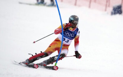 Quim Salarich sobrevive al Slalom de Bormio y termina 19º en los Juegos Olímpicos de Invierno
