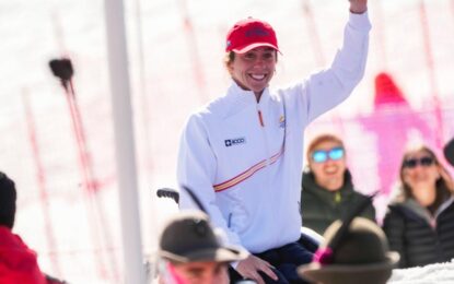 Audrey Pascual, plata histórica en el Descenso de los Juegos Paralímpicos