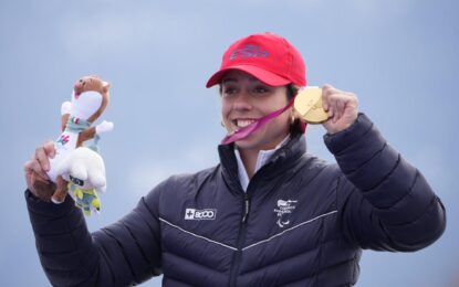 Histórico Oro de Audrey Pascual en el Supergigante de los Juegos Paralímpicos