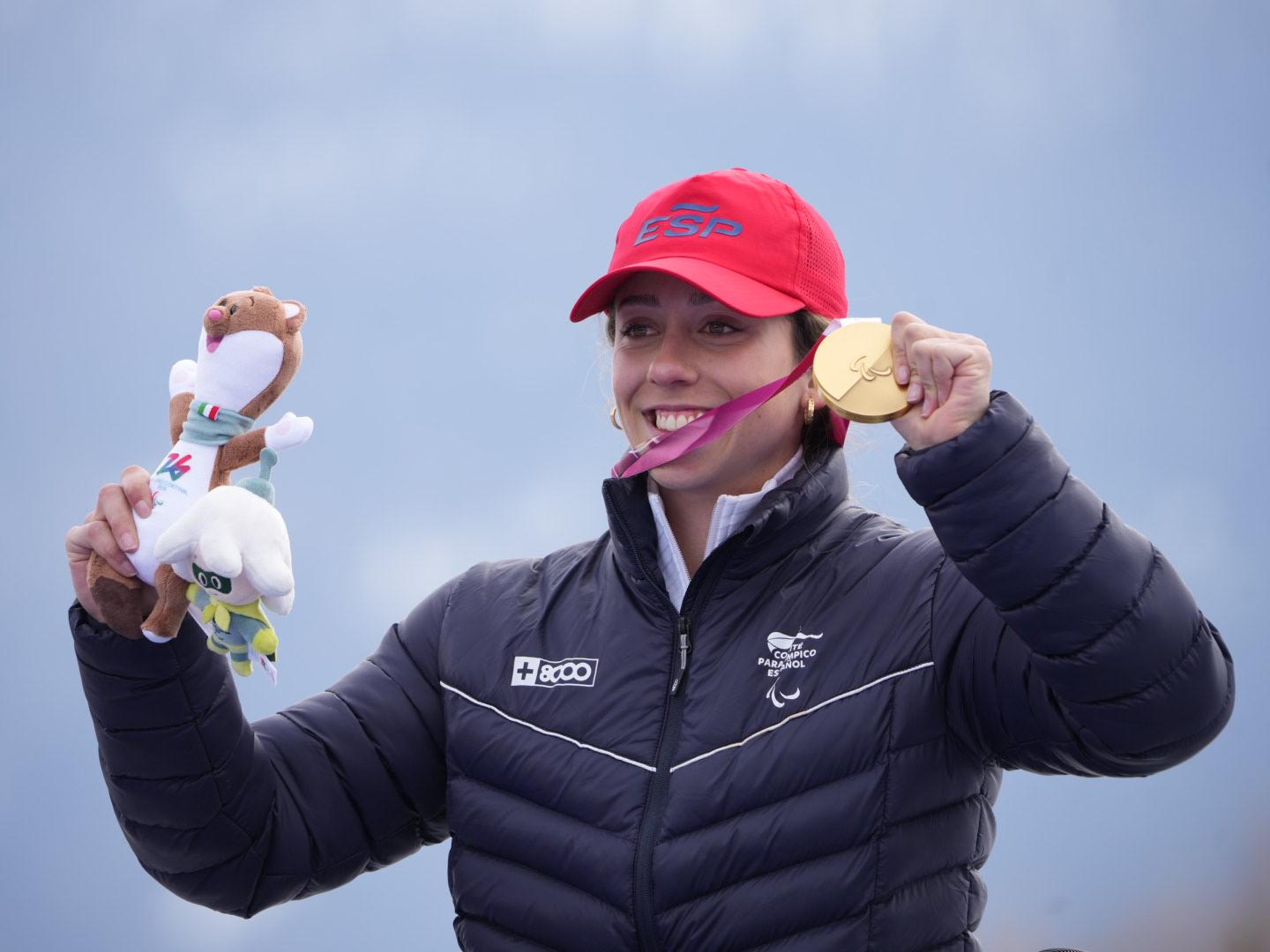 Histórico Oro de Audrey Pascual en el Supergigante de los Juegos Paralímpicos
