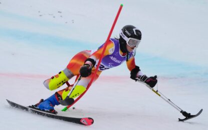 Bronce para Audrey Pascual y Diploma Paralímpico para María Martín-Granizo en el Slalom de los JJPP