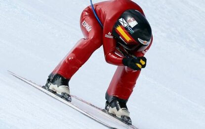 Ricardo Adarraga hace historia en Vars batiendo varios récords en el templo mundial del esquí de velocidad